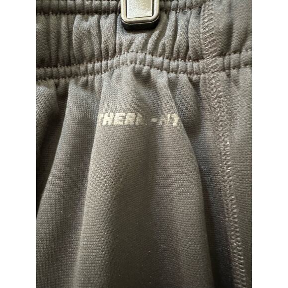 Nike Therma-Fit Pants Mens Small LiveStrong Black Yellow Relaxed Fit Bungee Pock - Picture 5 of 9